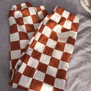 Checkered UO sweats